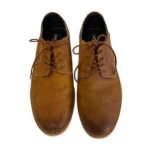 Sperry Top Sider Men's‎ Brown Leather Lace Up Oxford Dress Shoes Sz 10